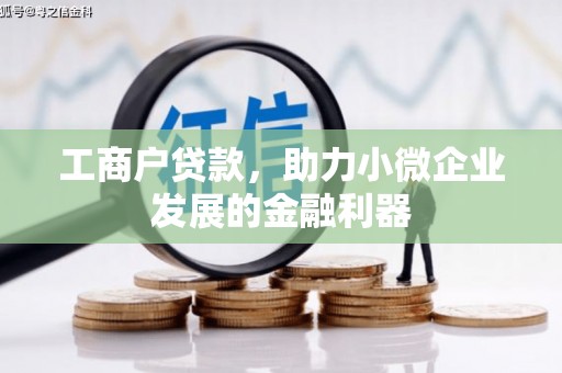 巫山工商户贷款，助力小微企业发展的金融利器