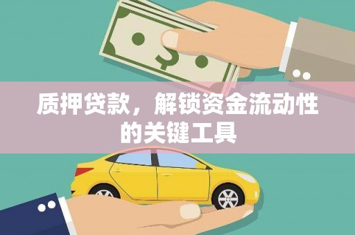 巫山质押贷款，解锁资金流动性的关键工具